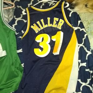 Authentic champion reggie miller Flojo jersey